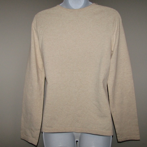 Telluride Clothing Company Cream long Sleeve Top M - Picture 6 of 6